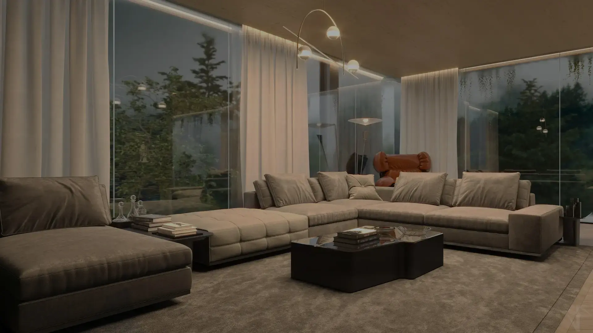 Renderização 3D fundo 6
